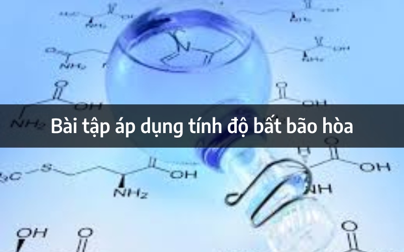 Công thức tính độ bất bão hòa hóa học 11