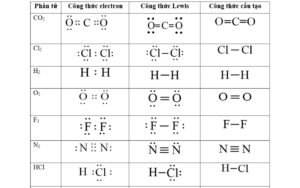 Công thức Lewis là gì? Cách viết công thức Lewis dễ hiểu và chi tiết nhất