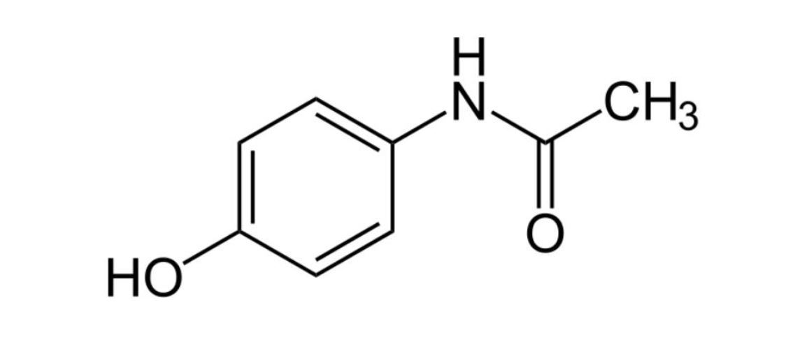 cấu tạo phân tử và công thức hóa học của paracetamol