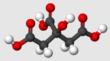 cấu trúc phân tử và các dạng biểu diễn của axit citric
