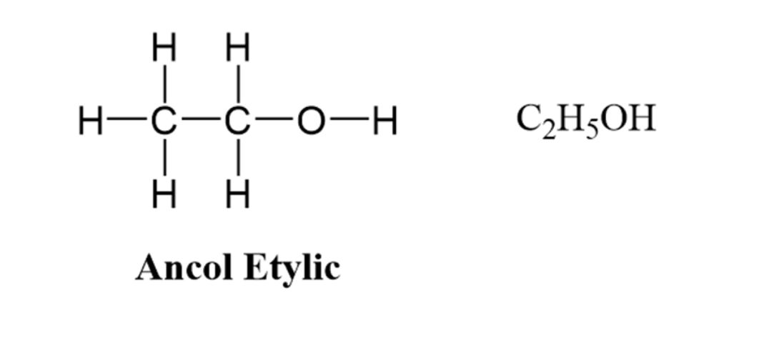 công thức cấu tạo c2h5oh