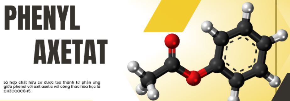 công thức của phenyl axetat