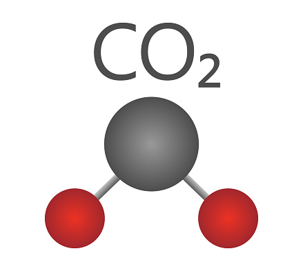 công thức hóa học của carbon dioxide