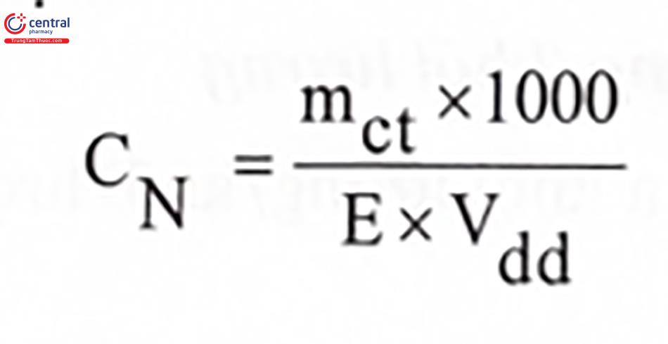 Tổng quan công thức tính nồng độ đương lượng và cách áp dụng