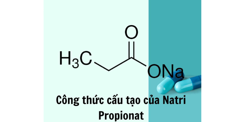 natri propionat công thức